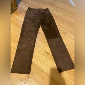 Banana Republic Brown Suede Pants